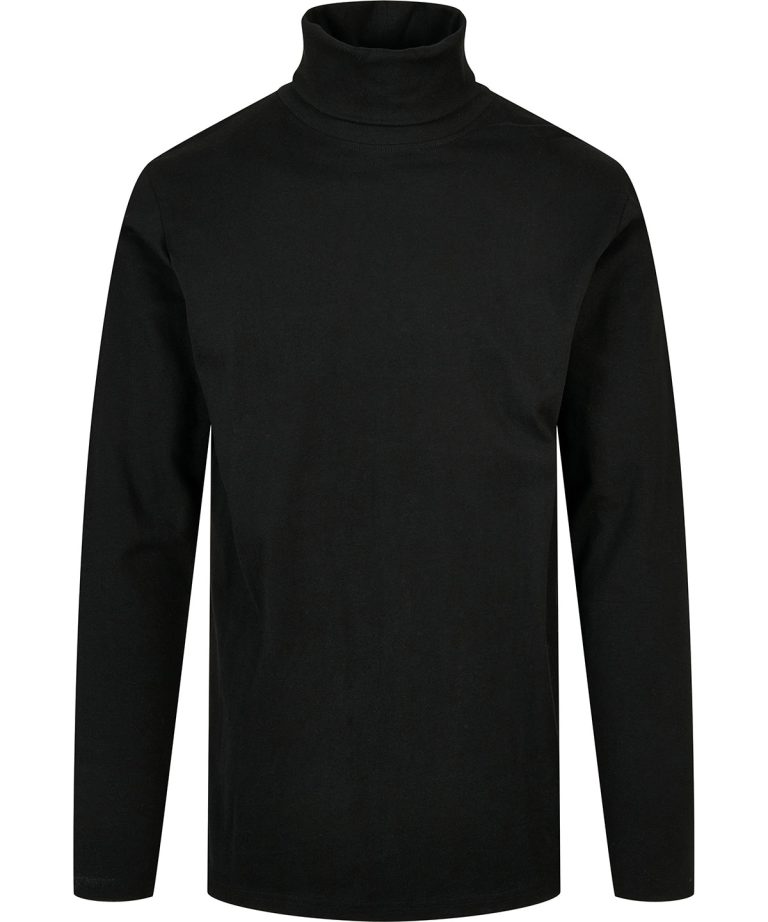 Build Your Brand &#8211; Turtle Neck Long Sleeve BY178, Vivid Promotion Workwear