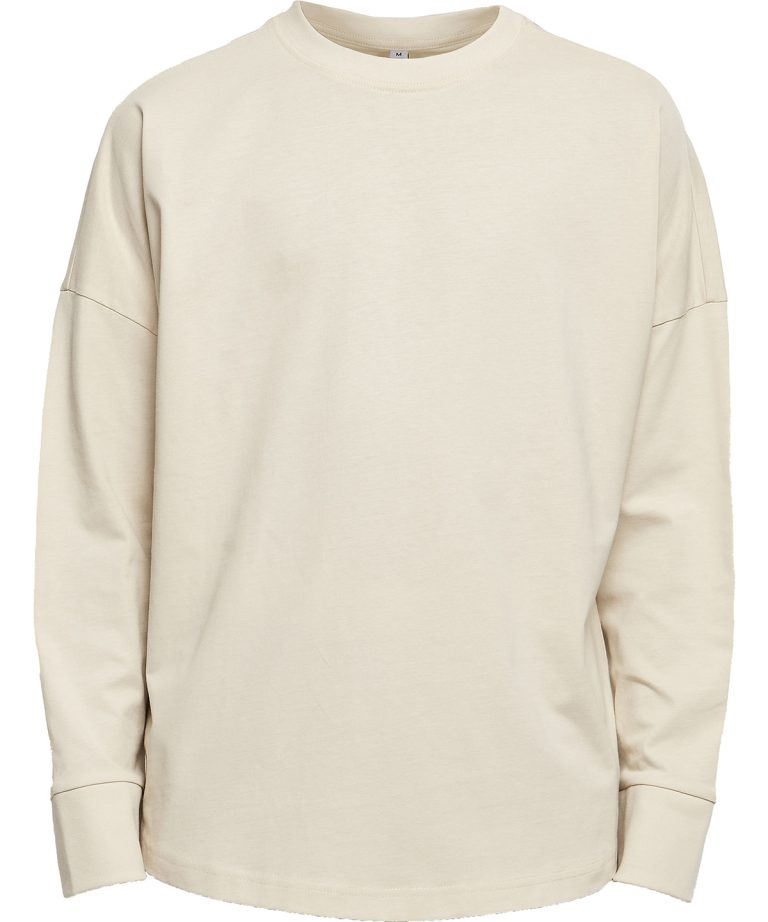 Build Your Brand &#8211; Oversize Cut On Sleeve Long Sleeve BY198, Vivid Promotion Workwear