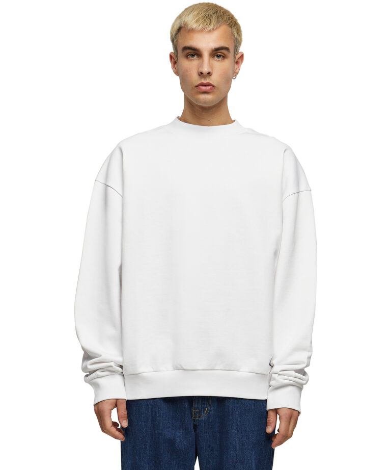 Build Your Brand Ultra heavy cotton crew neck BY205, Vivid Promotion Workwear