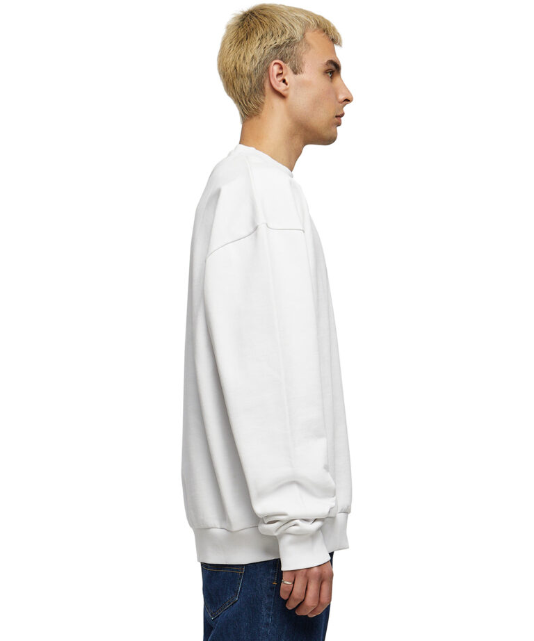Build Your Brand Ultra heavy cotton crew neck BY205, Vivid Promotion Workwear