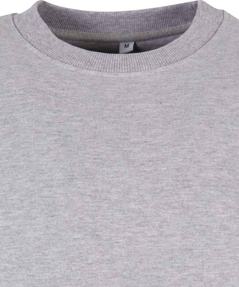 Build Your Brand Ultra heavy cotton crew neck BY205, Vivid Promotion Workwear