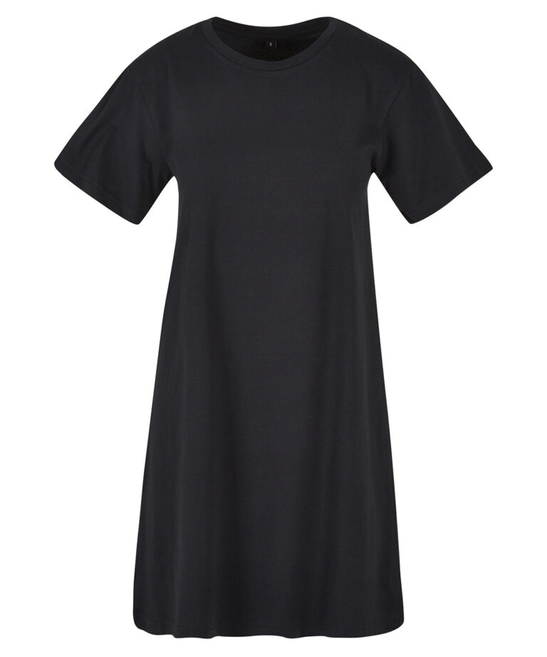 Build Your Brand Womens tee dress BY214, Vivid Promotion Workwear