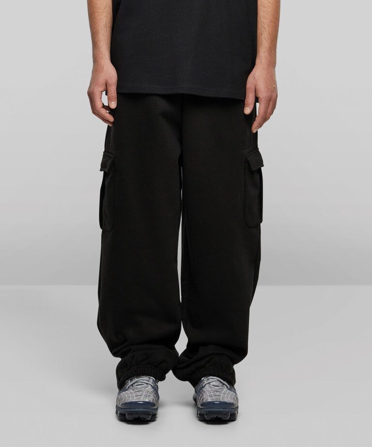 Build Your Brand 90s cargo sweatpants BY258, Vivid Promotion Workwear