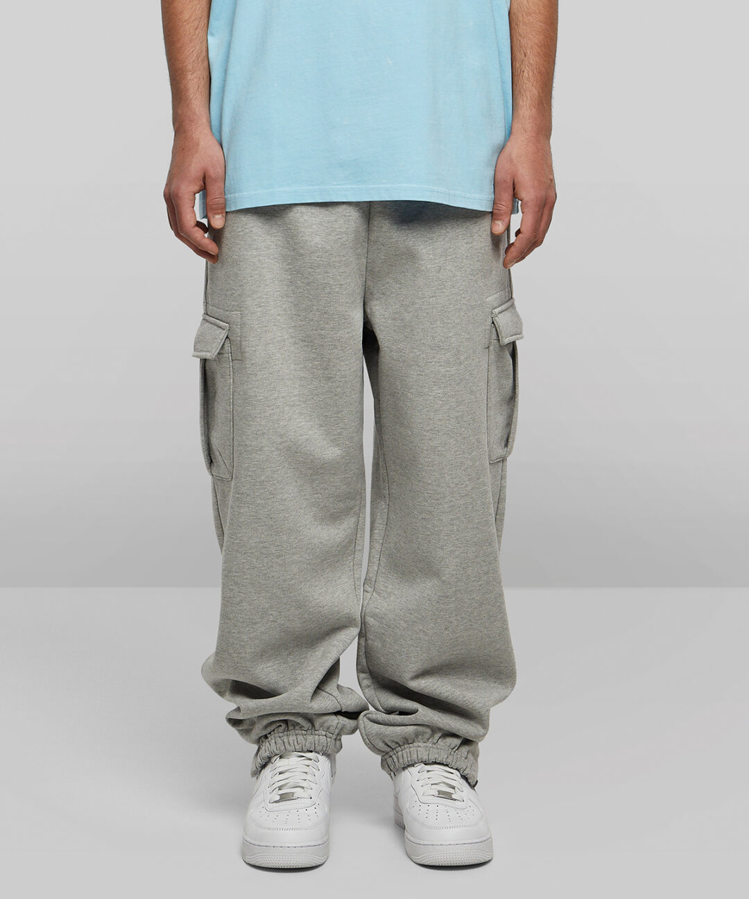 Build Your Brand 90s cargo sweatpants BY258, Vivid Promotion Workwear