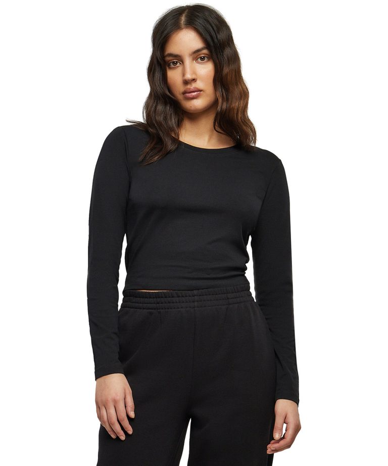 Build Your Brand - Womens Short Long Sleeve BY261