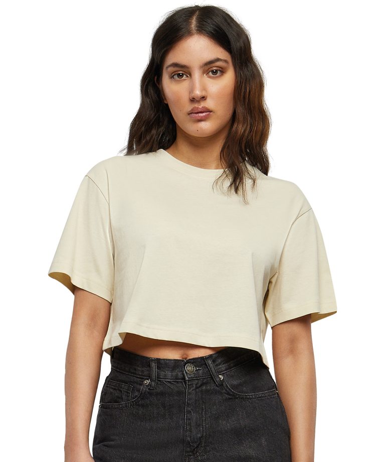 Alternative view of Build Your Brand - Womens Short Oversized Tee BY264