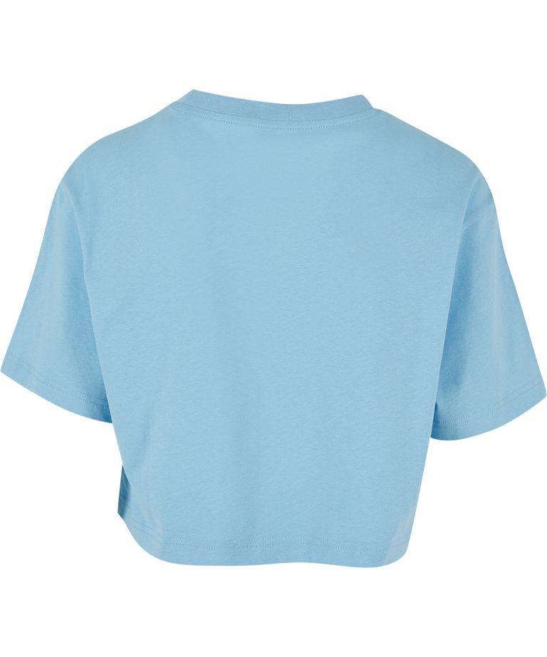 Build Your Brand &#8211; Womens Short Oversized Tee BY264, Vivid Promotion Workwear