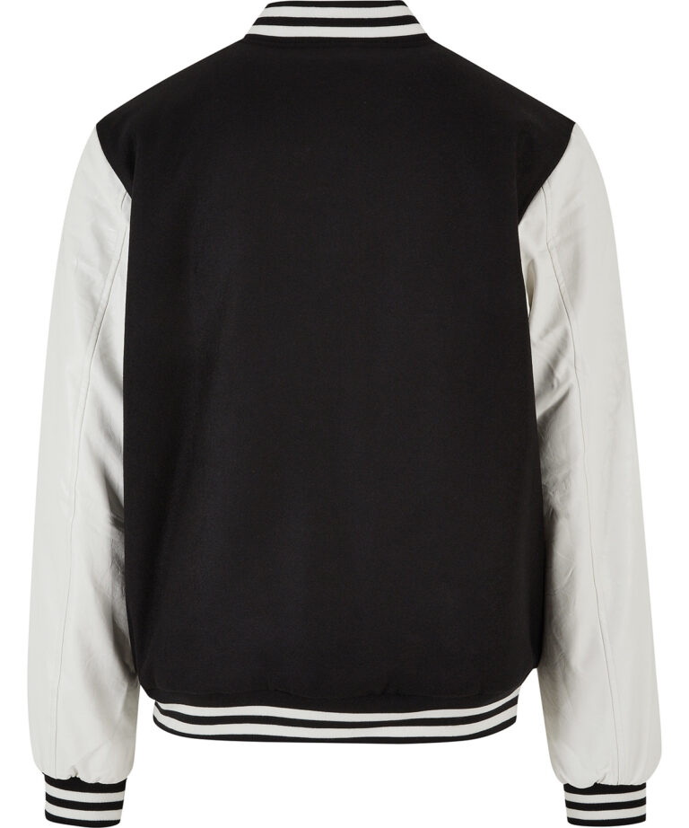 Build Your Brand Old school college jacket BY269, Vivid Promotion Workwear
