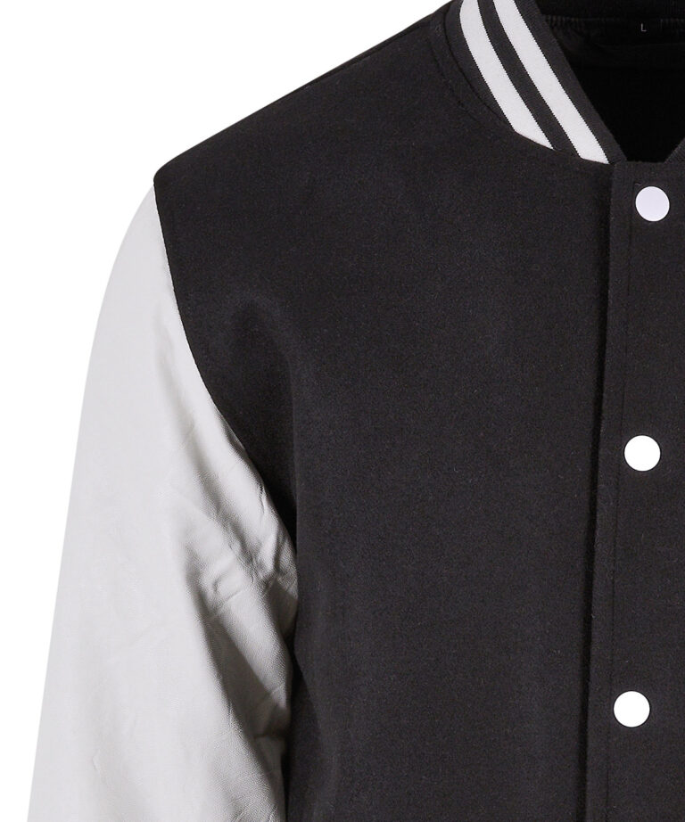 Build Your Brand Old school college jacket BY269, Vivid Promotion Workwear