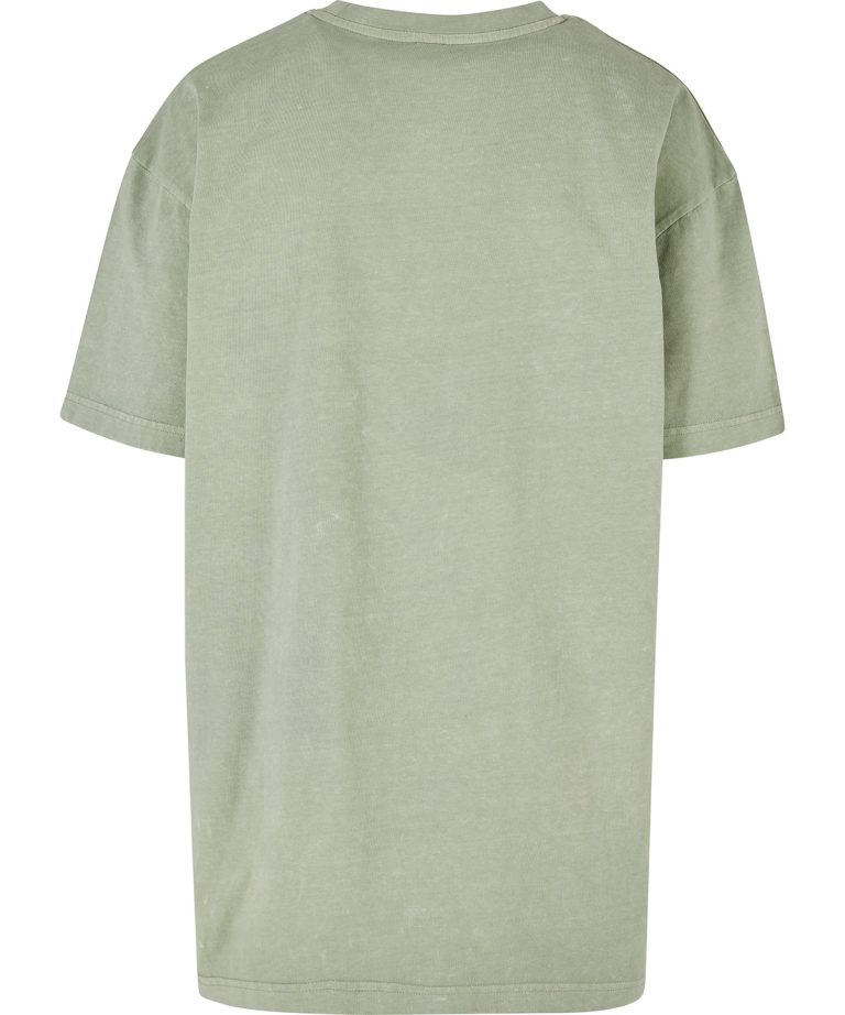 Build Your Brand &#8211; Womens Oversized Acid Wash Tee BY270, Vivid Promotion Workwear