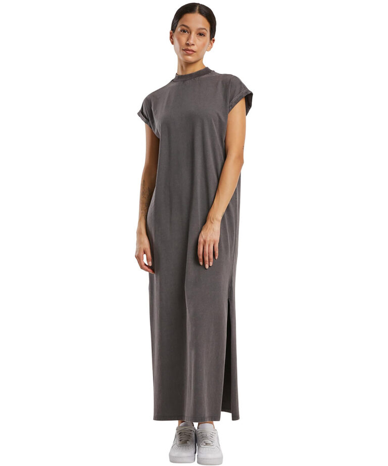 Alternative view of Build Your Brand Womens vintage long dress BY303
