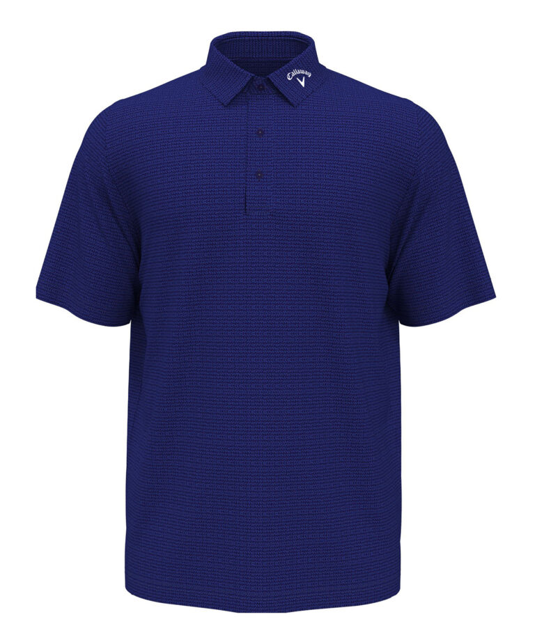 Callaway Classic jacquard polo CW033