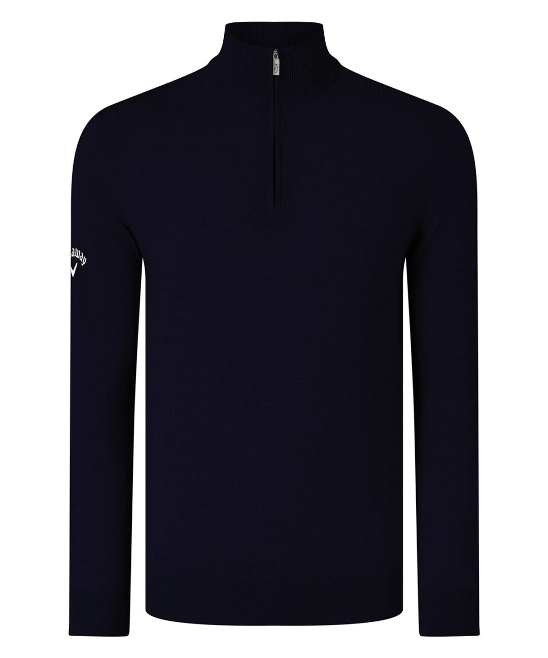 Callaway Ribbed Zip Merino Sweater CW075, Vivid Promotion Workwear