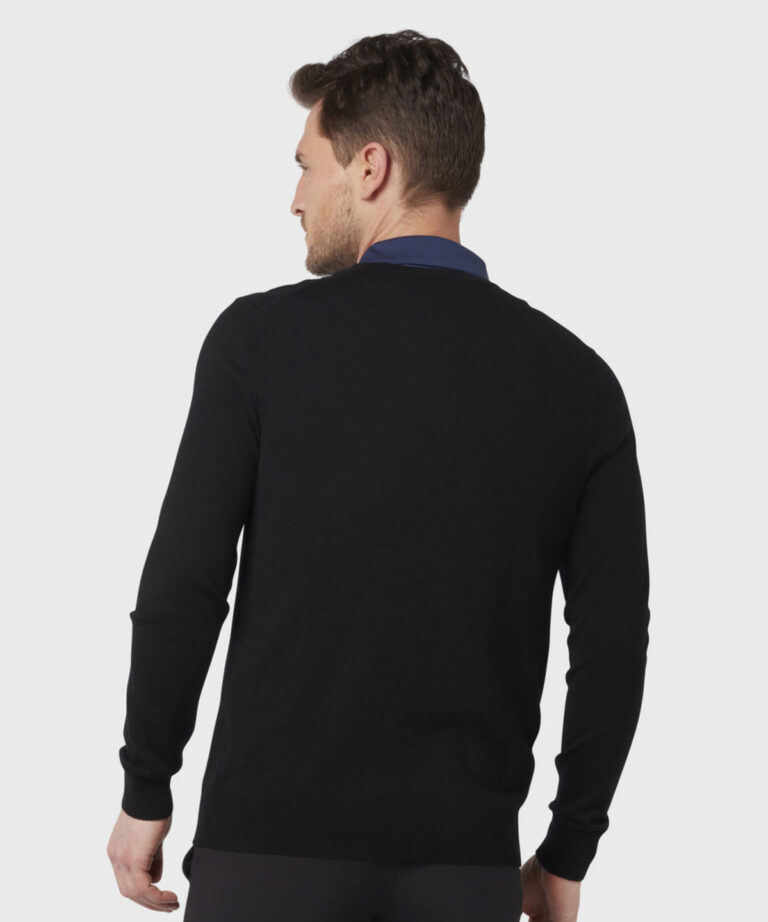 Callaway Ribbed v neck Merino sweater CW076, Vivid Promotion Workwear