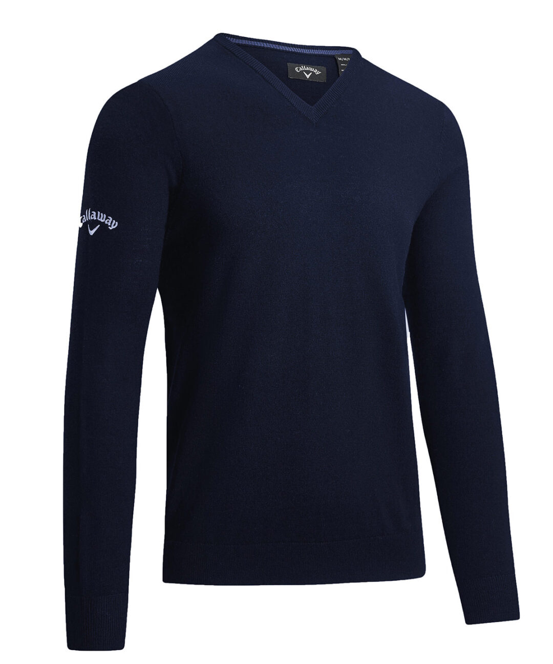 Callaway Ribbed v neck Merino sweater CW076, Vivid Promotion Workwear
