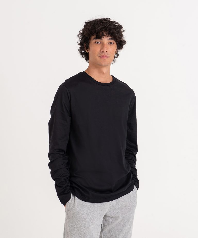 Alternative view of Awdis Ecologie - Erawan Organic Long - Sleeve Tee EA021