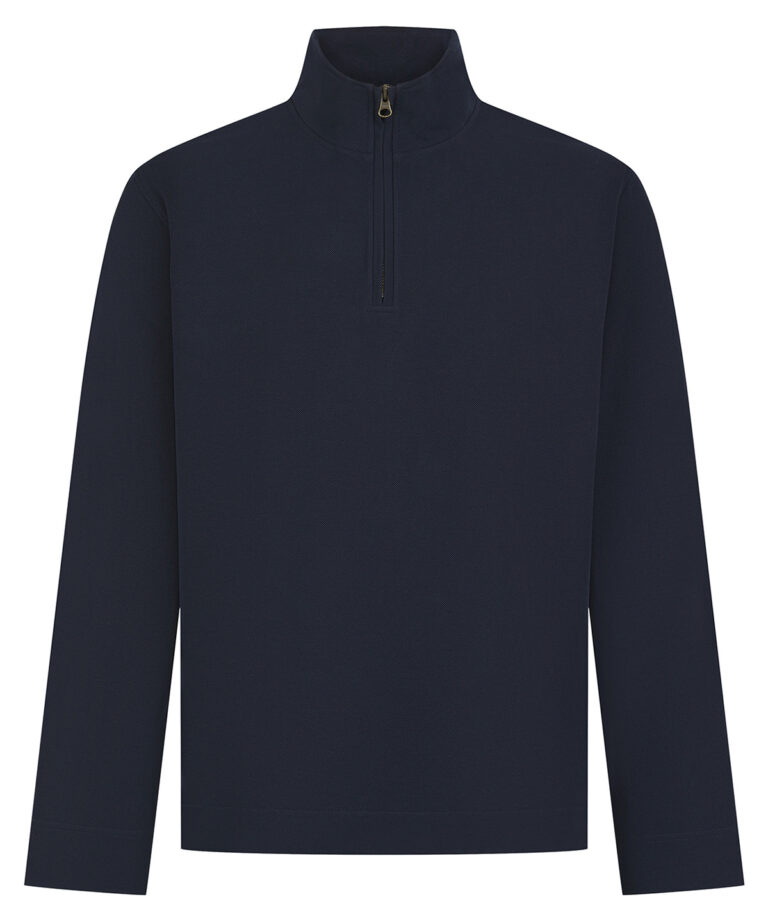 Alternative view of Front Row Premium piqu 1 4 zip top FR045