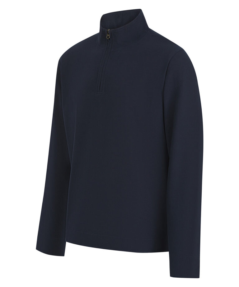 Front Row Premium piqu 1 4 zip top FR045, Vivid Promotion Workwear