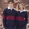 Front Row Panelled rugby shirt FR07M
