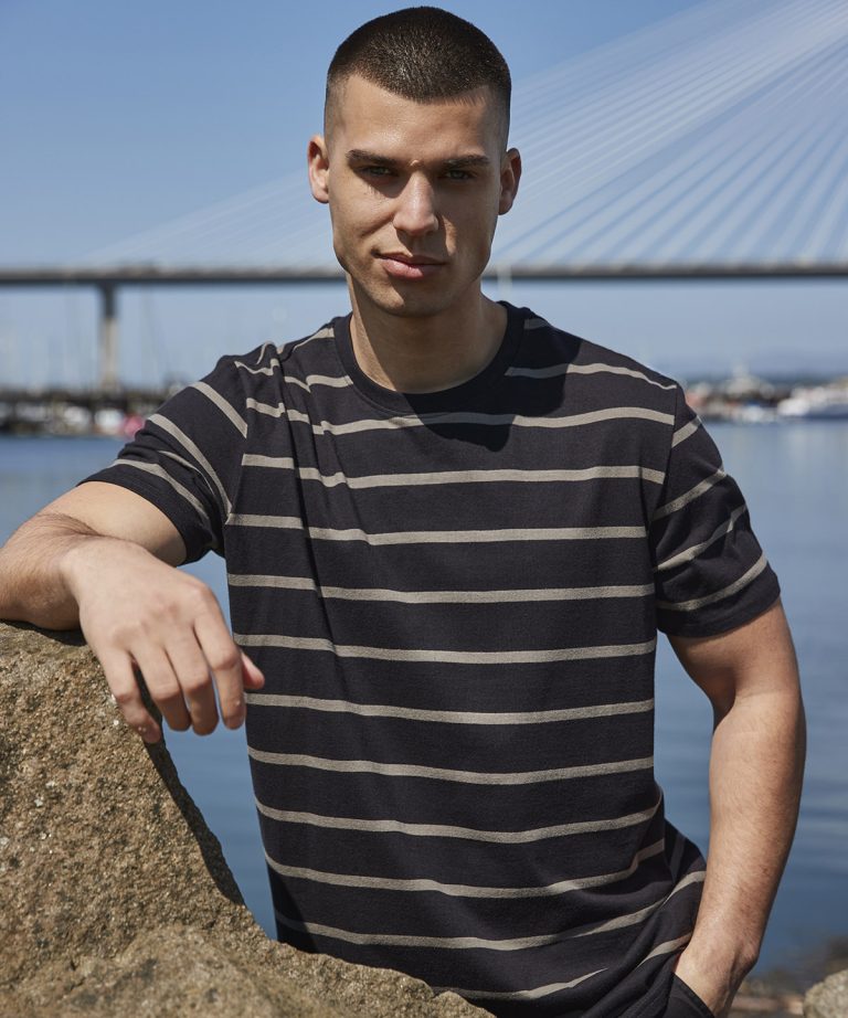 Front Row - Striped T FR136