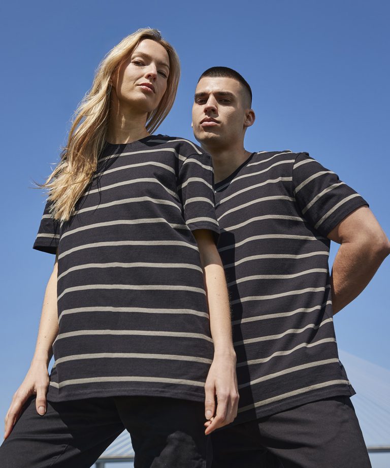 Alternative view of Front Row - Striped T FR136