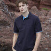 Henbury Micro fine piqu polo shirt HB101, Vivid Promotion Workwear