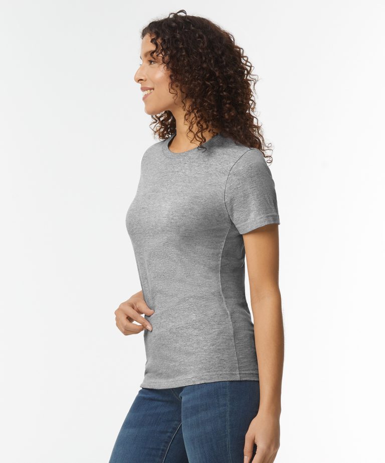 Gildan &#8211; Softstyle Midweight Womens T &#8211; Shirt GD026, Vivid Promotion Workwear