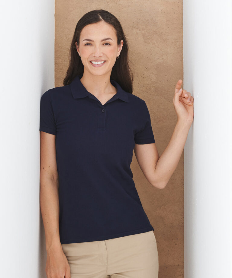 Henbury Women&#8217;s micro fine piqu polo shirt HB102, Vivid Promotion Workwear