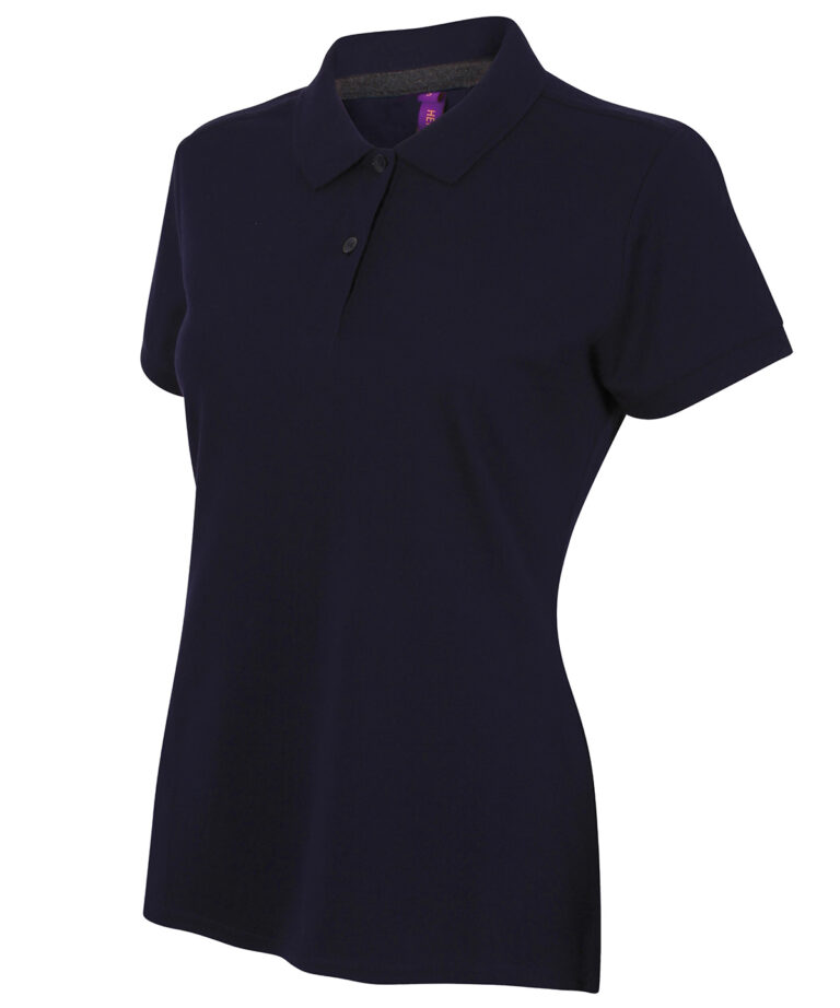 Henbury Women&#8217;s micro fine piqu polo shirt HB102, Vivid Promotion Workwear