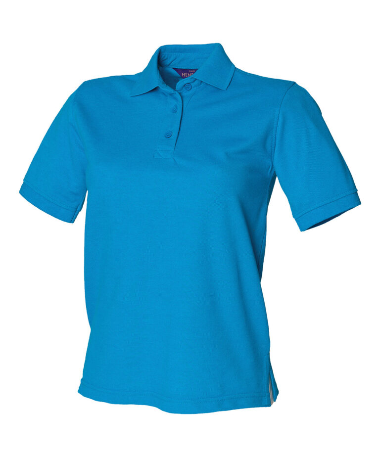 Alternative view of Henbury Women's 65 35 polo shirt HB401