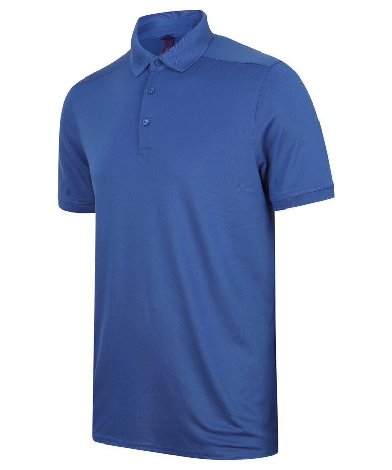 Henbury Stretch polo shirt with wicking finish (slim fit) HB460, Vivid Promotion Workwear