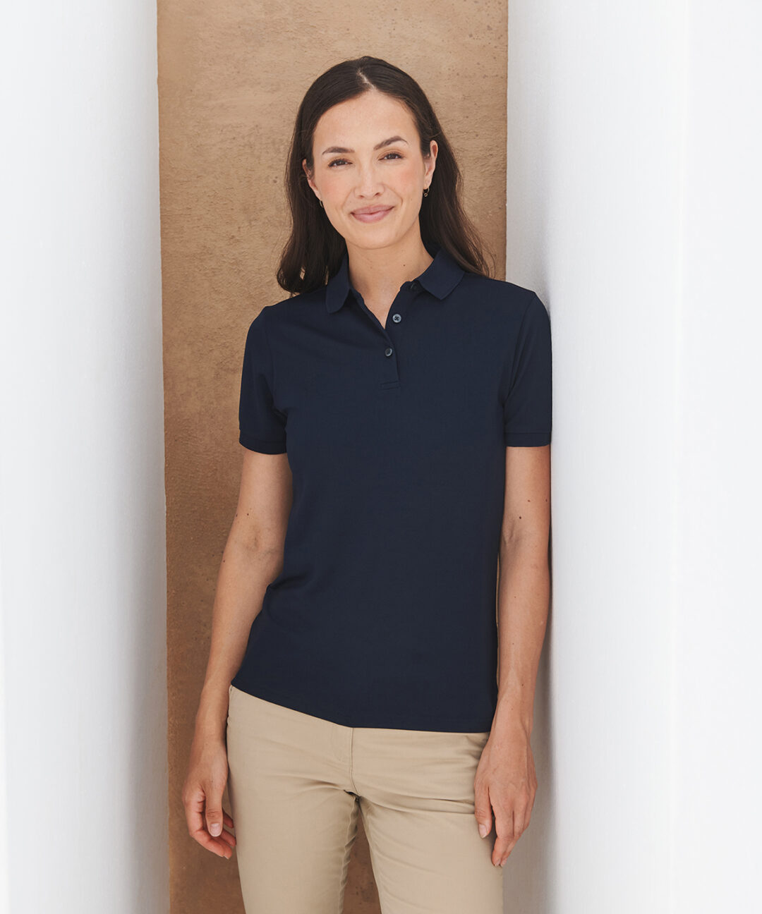 Henbury Womens recycled polyester polo shirt HB466, Vivid Promotion Workwear