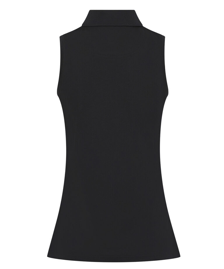 Henbury Womens sleeveless Coolplus polo shirt HB477, Vivid Promotion Workwear