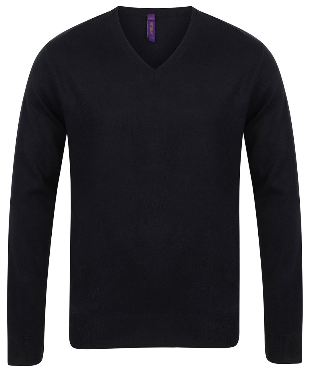 Henbury 12 gauge v neck jumper HB720, Vivid Promotion Workwear