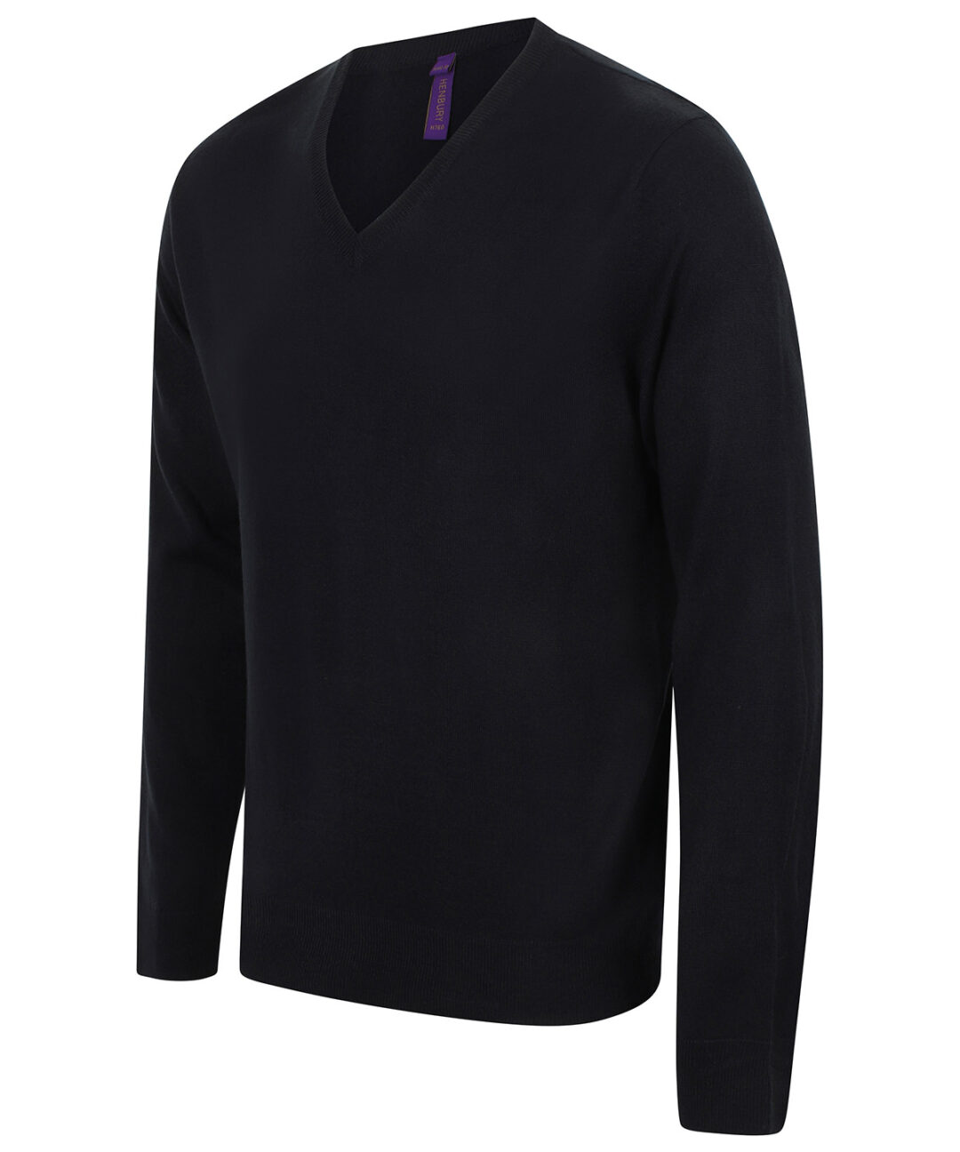 Henbury 12 gauge v neck jumper HB720, Vivid Promotion Workwear