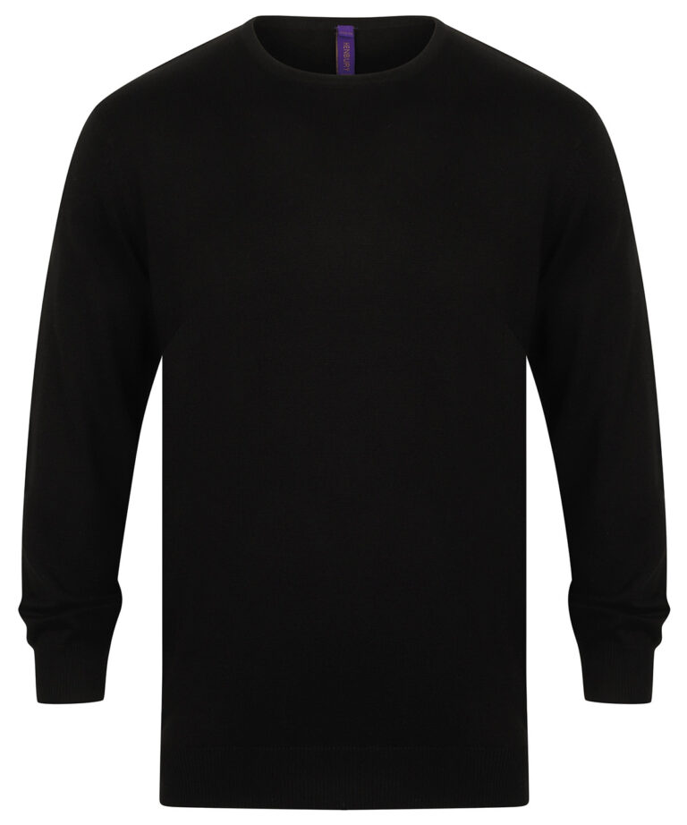 Alternative view of Henbury Crew neck jumper HB725