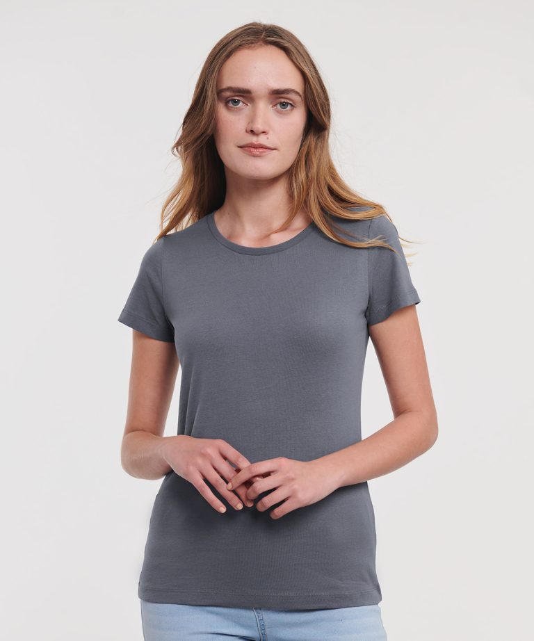 Alternative view of Russell Europe - Womens Pure Organic Tee J108F