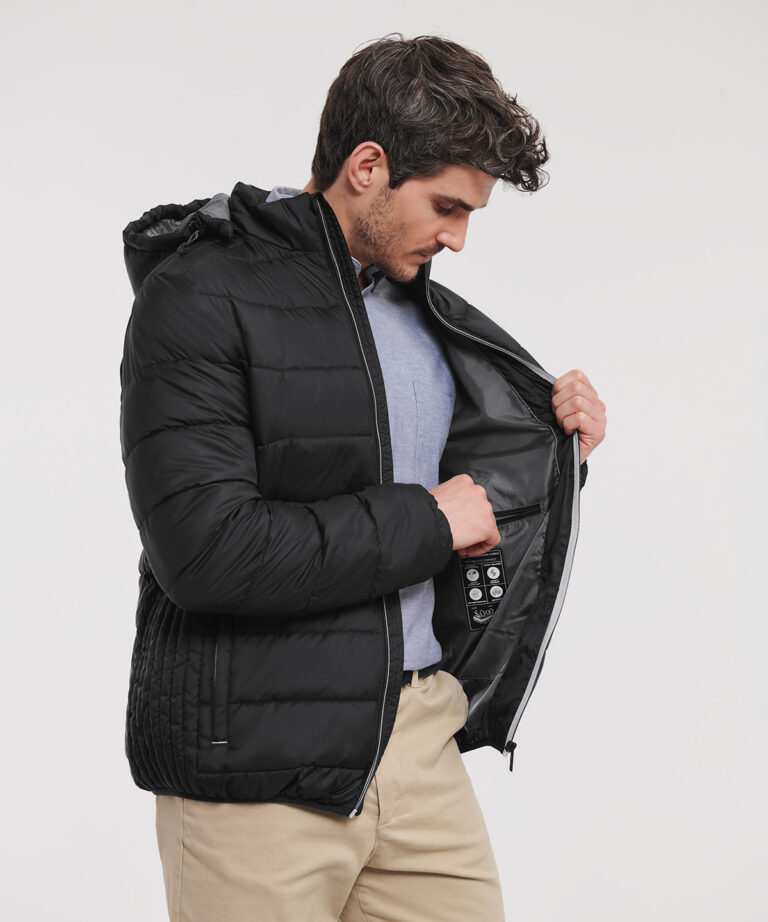 Alternative view of Russell Europe Hooded Nano jacket J440M