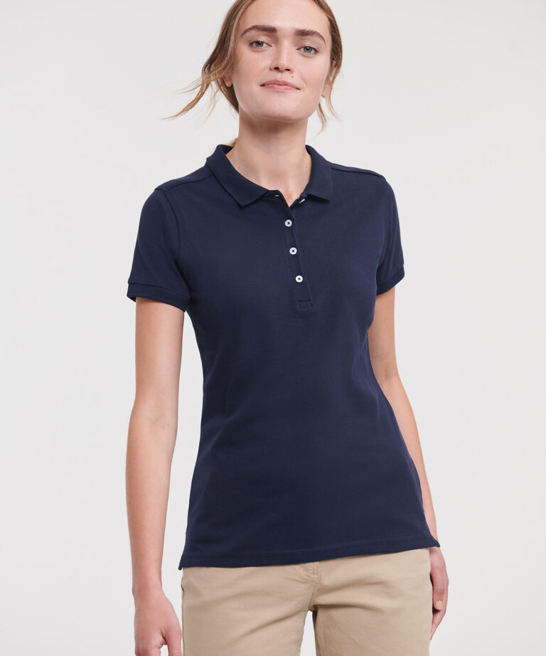 Russell Europe Women&#8217;s stretch polo J566F, Vivid Promotion Workwear