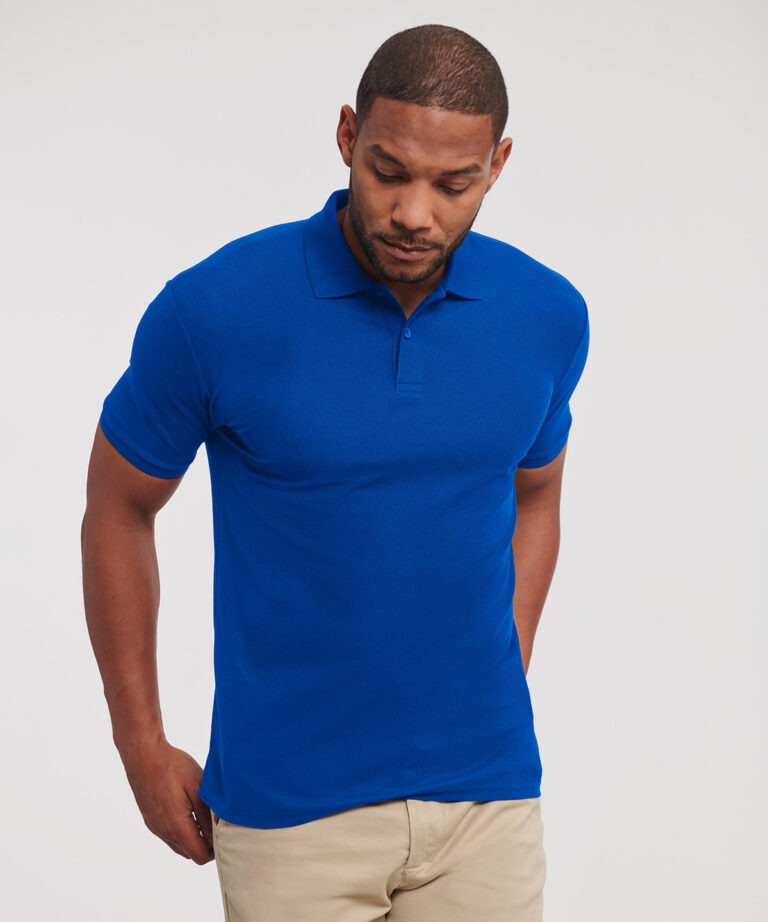 Alternative view of Russell Europe Authentic eco polo J570M