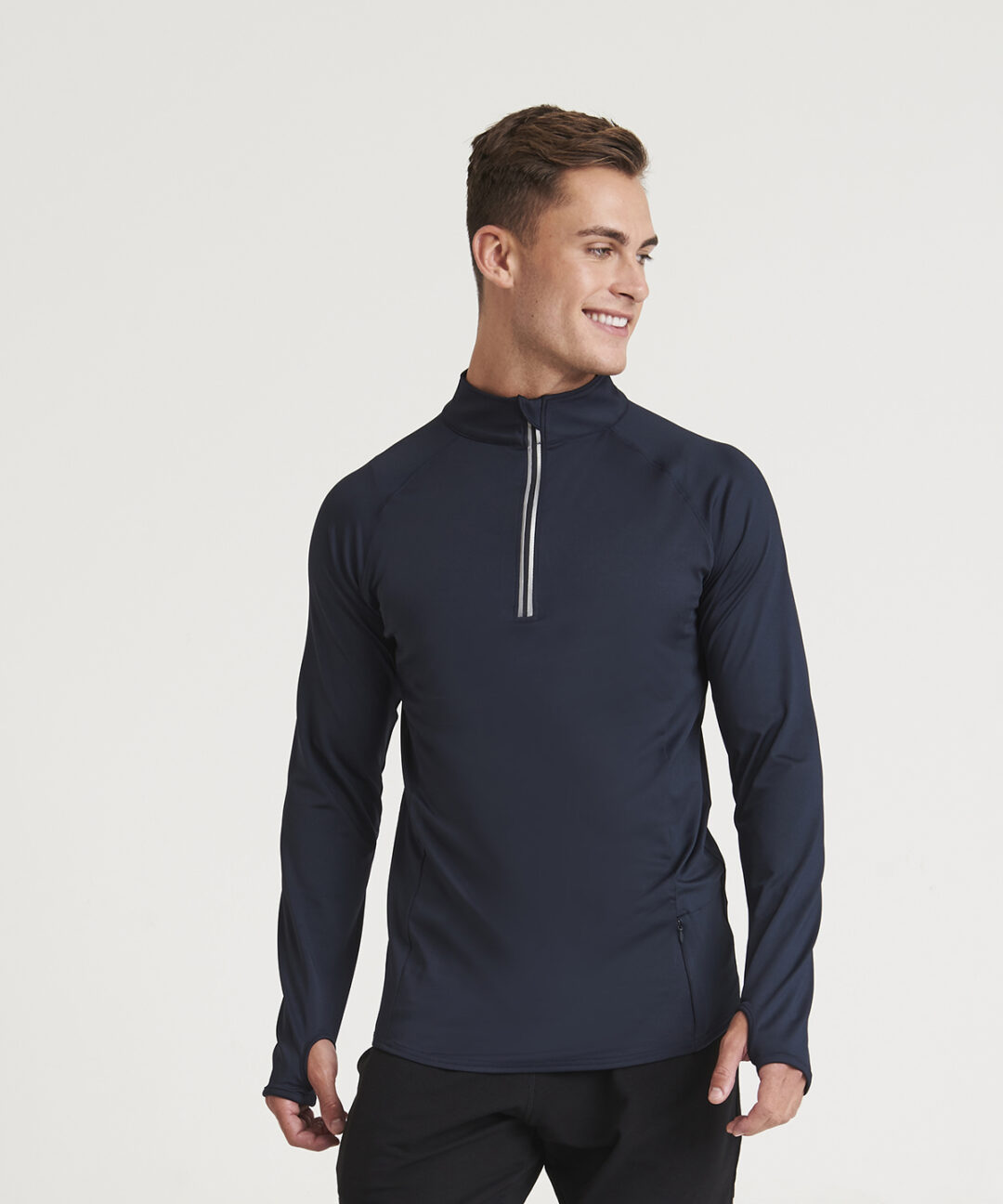AWDis Just Cool Cool Flex long half zip top JC030, Vivid Promotion Workwear