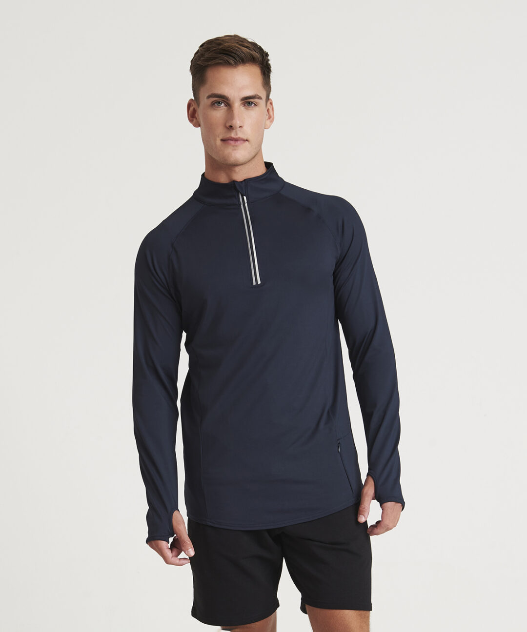 AWDis Just Cool Cool Flex long half zip top JC030, Vivid Promotion Workwear