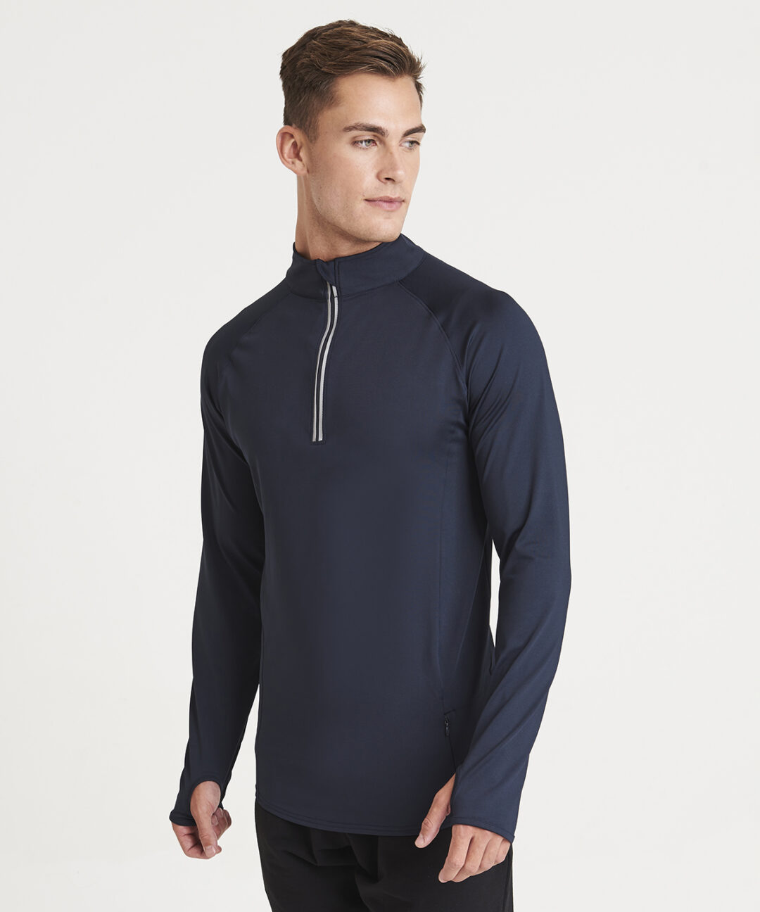 AWDis Just Cool Cool Flex long half zip top JC030, Vivid Promotion Workwear