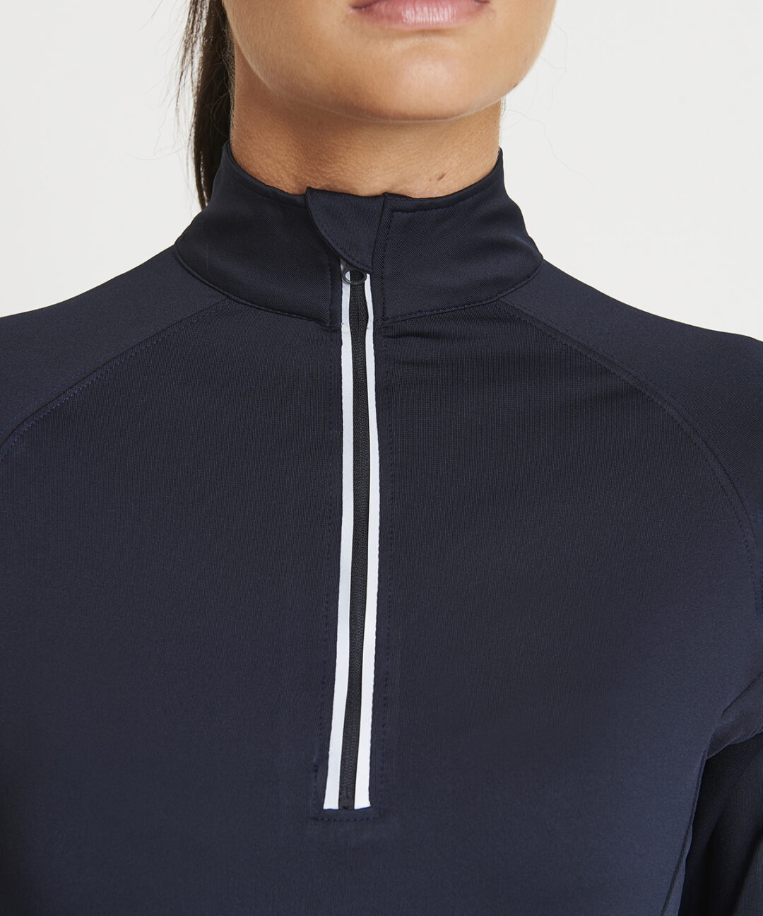 AWDis Just Cool Women&#8217;s Cool Flex long half zip top JC035, Vivid Promotion Workwear