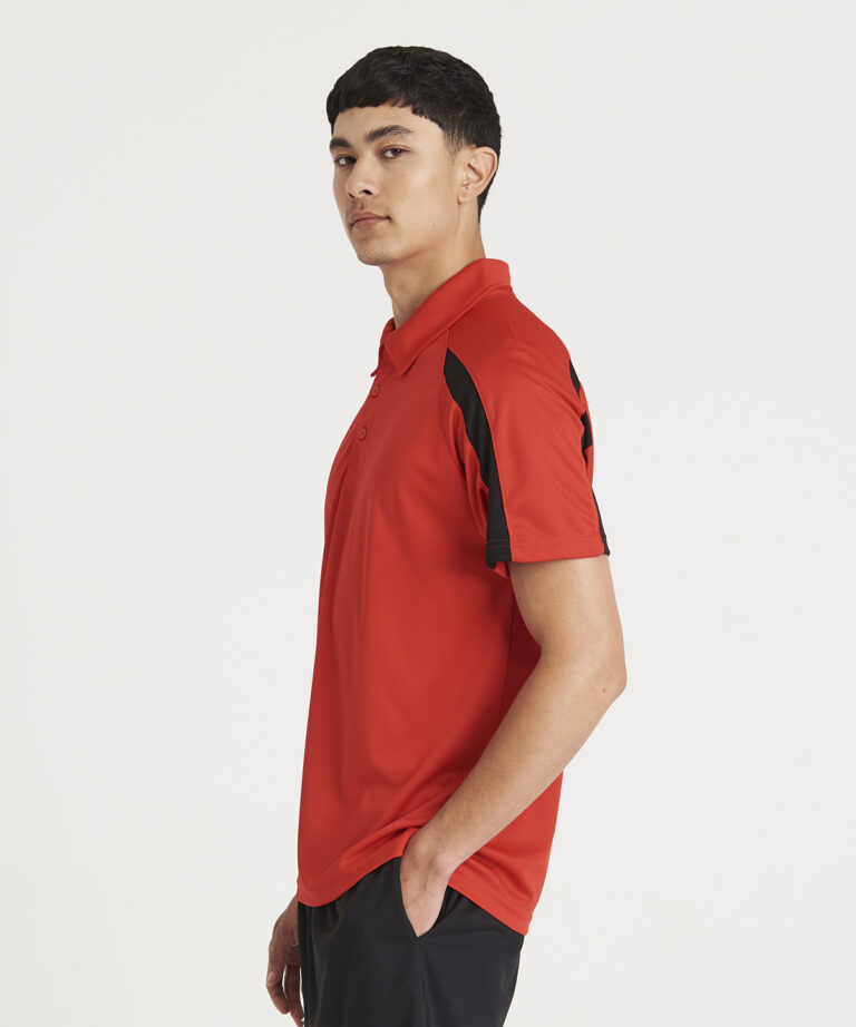 AWDis Just Cool Contrast cool polo JC043, Vivid Promotion Workwear