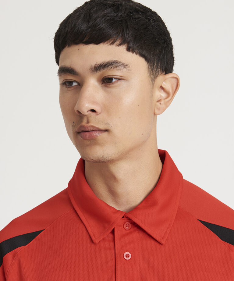 AWDis Just Cool Contrast cool polo JC043, Vivid Promotion Workwear