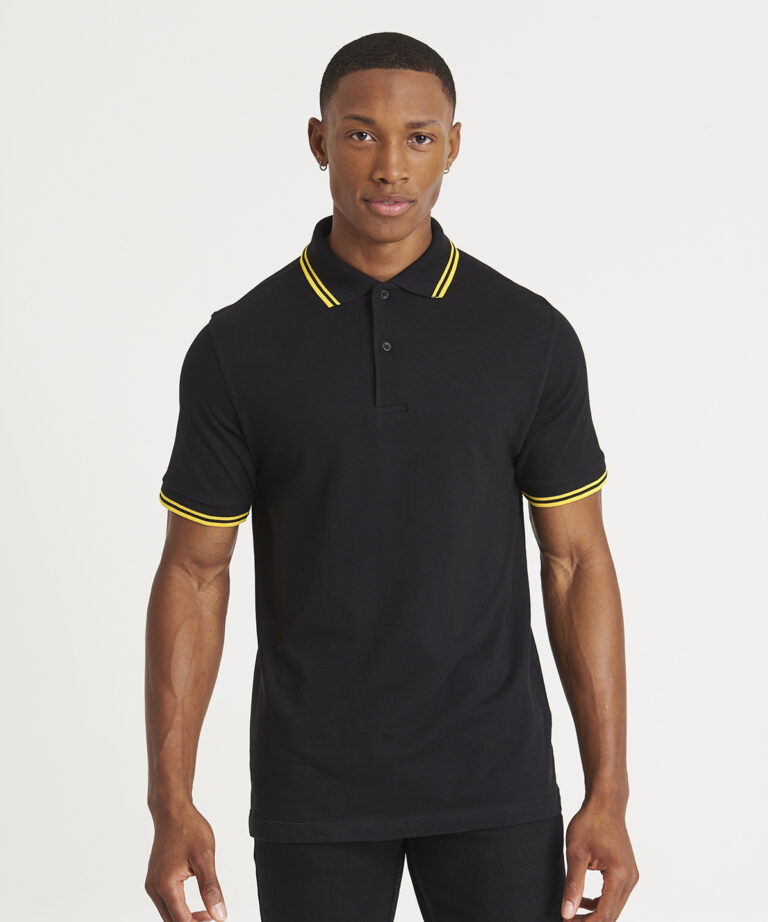 AWDis Just Polo&#8217;s Stretch tipped polo JP003, Vivid Promotion Workwear