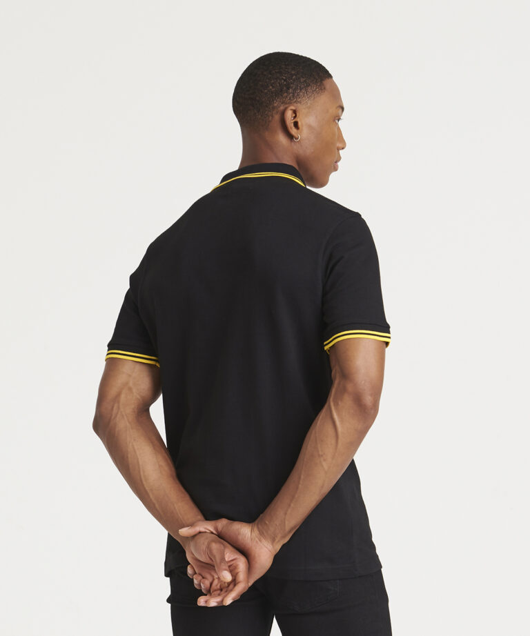 Alternative view of AWDis Just Polo's Stretch tipped polo JP003