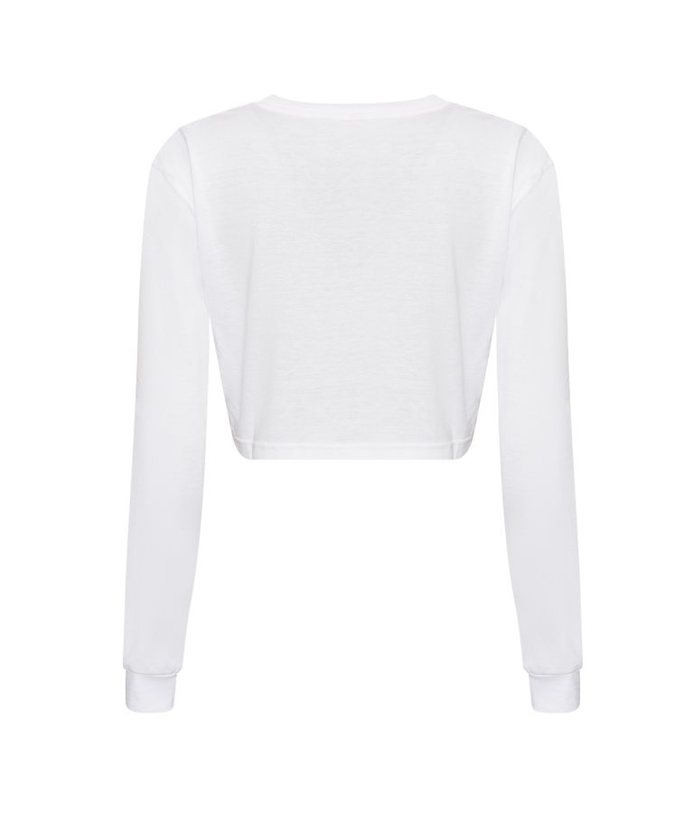 Awdis Just Ts &#8211; Womens Long Sleeve Cropped T JT016, Vivid Promotion Workwear