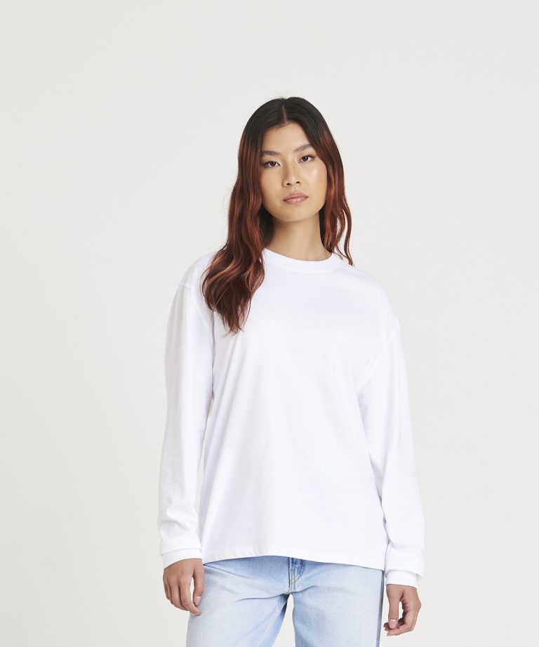 Awdis Just Ts - Oversize 100 Long Sleeve T JT019